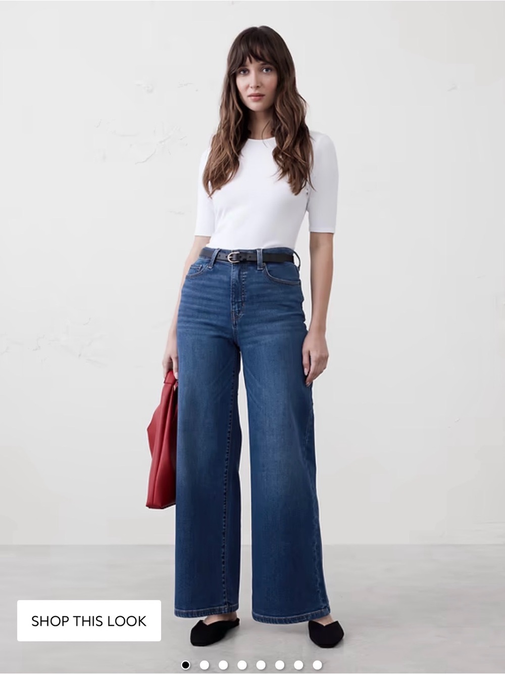 Banana Republic Factory Wide Leg Womens 31/12 Jeans